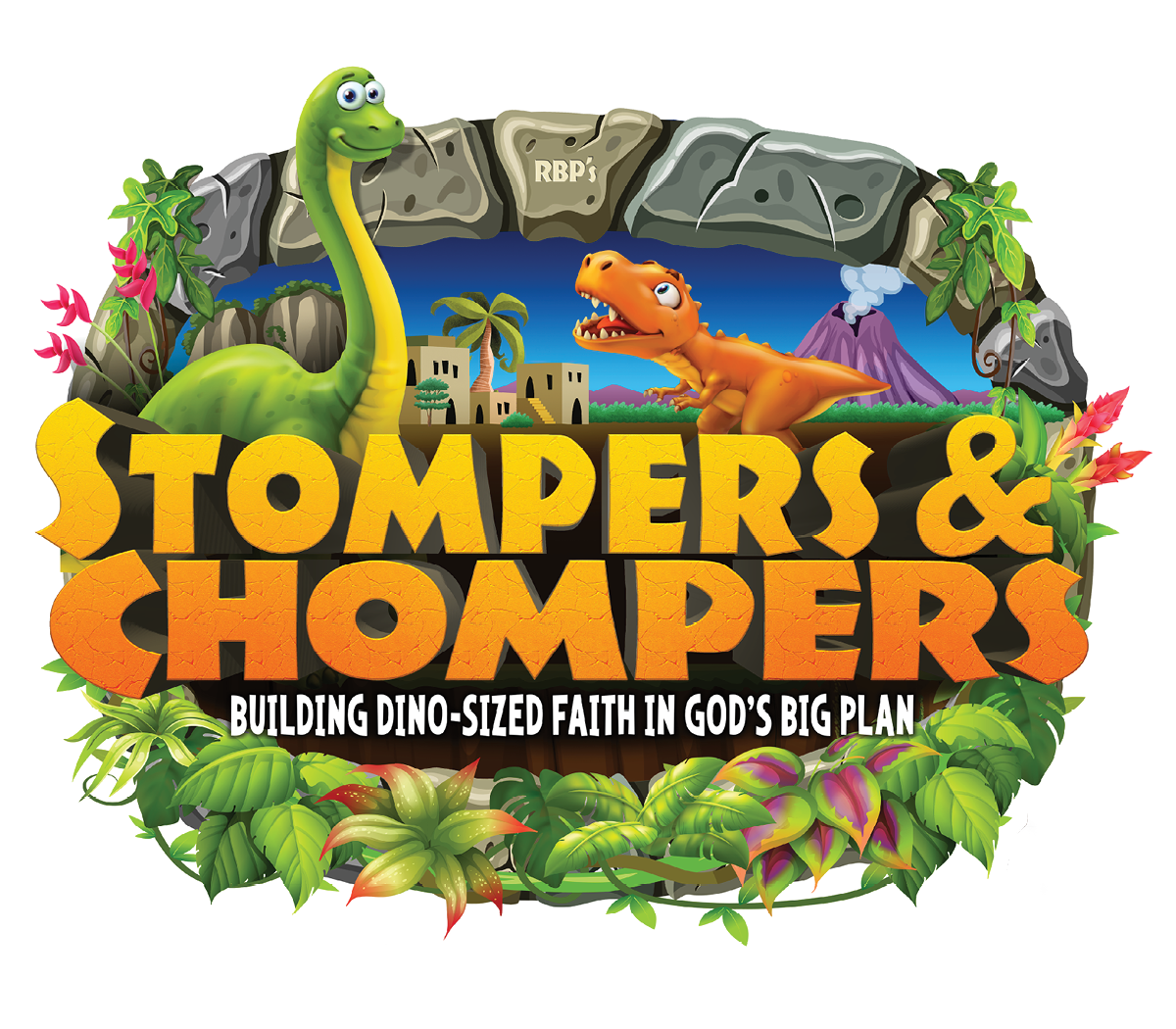 Stompers & Chompers · VBS 2023 · Regular Baptist Press